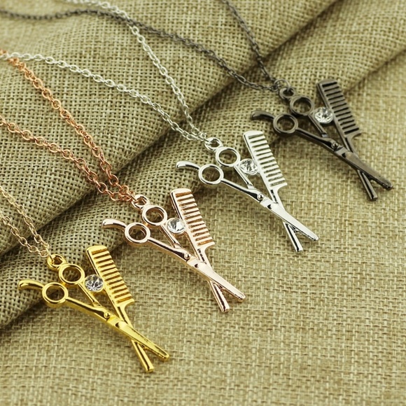 Hair Stylist Cosmetologist Barber Necklace - Picture 4 of 6